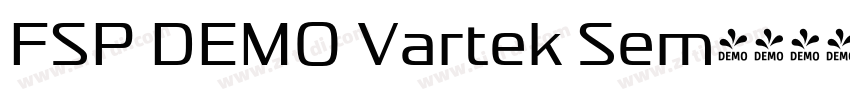 FSP DEMO Vartek Sem字体转换